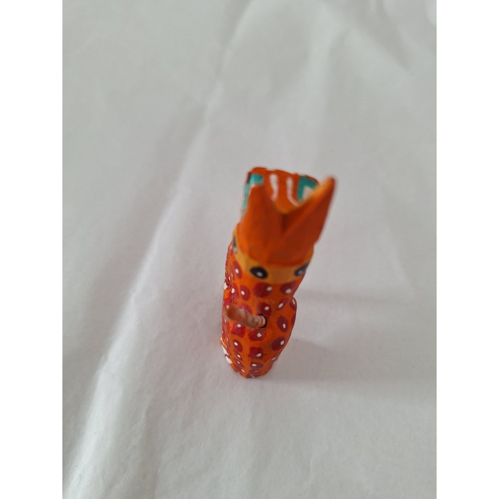 Little DOG‎ Alebrije Hand Carved Oaxacan Folk Art Oaxaca Mexico - Picture 4 of 8